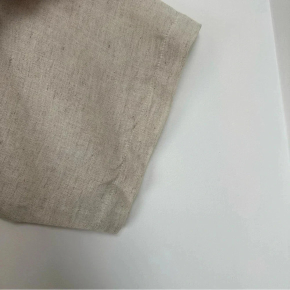 Speed Limit Mph Button Down Top Size Medium Linen Blend Boho Embroidered Artsy - Picture 6 of 10